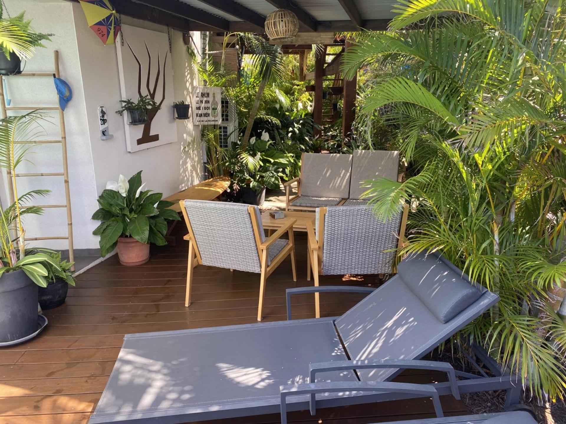 Appartement P'Ti Coin Zen à Saint-Gilles Les Bains Extérieur photo